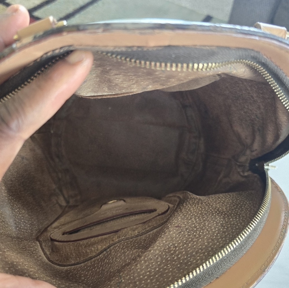 $2700 Louis Vuitton Women Ellipse PM Bucket Handbag Brown Monogram - Picture 13 of 16